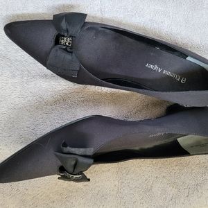 Etienne Aigner ladies party flats with bow